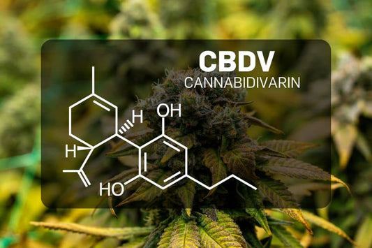 Kjemisk struktur av Cannabidivarin (CBDV)
