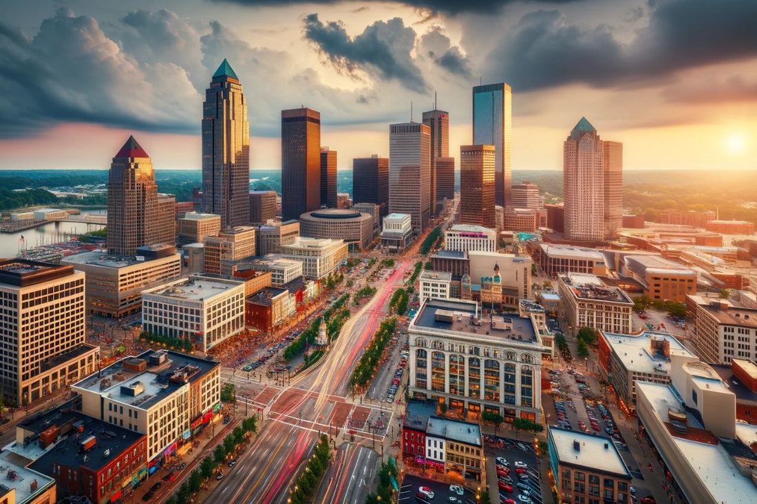 yrende bybilde i Ohio