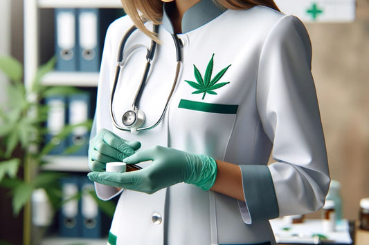 En medisinsk cannabissykepleier