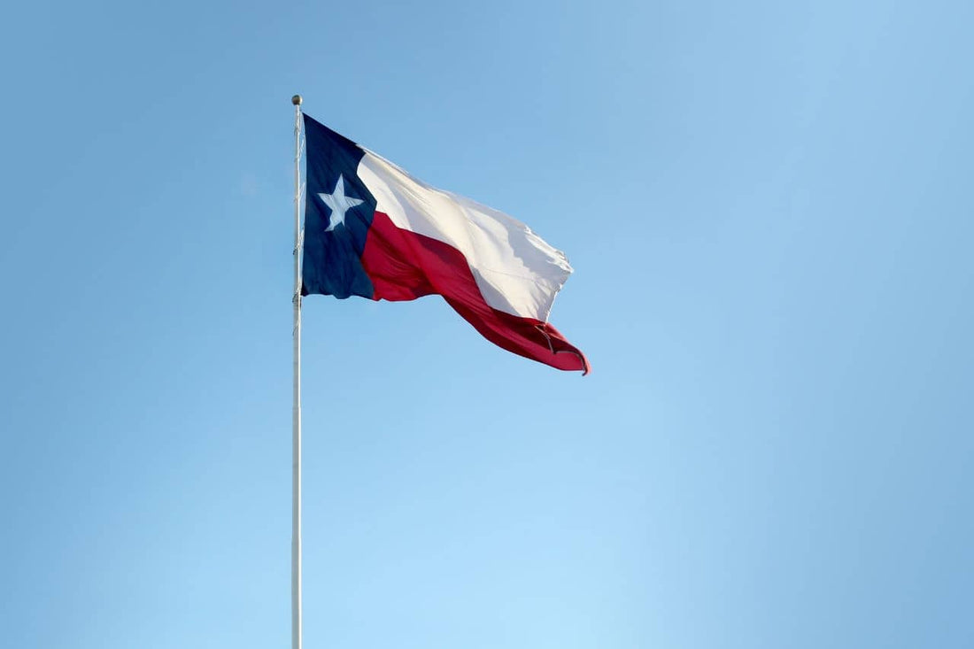 Texas’ flagg vaiende