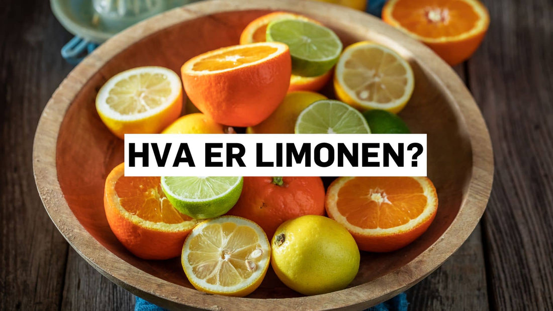 Sitrusfrukter som inneholder limonen.
