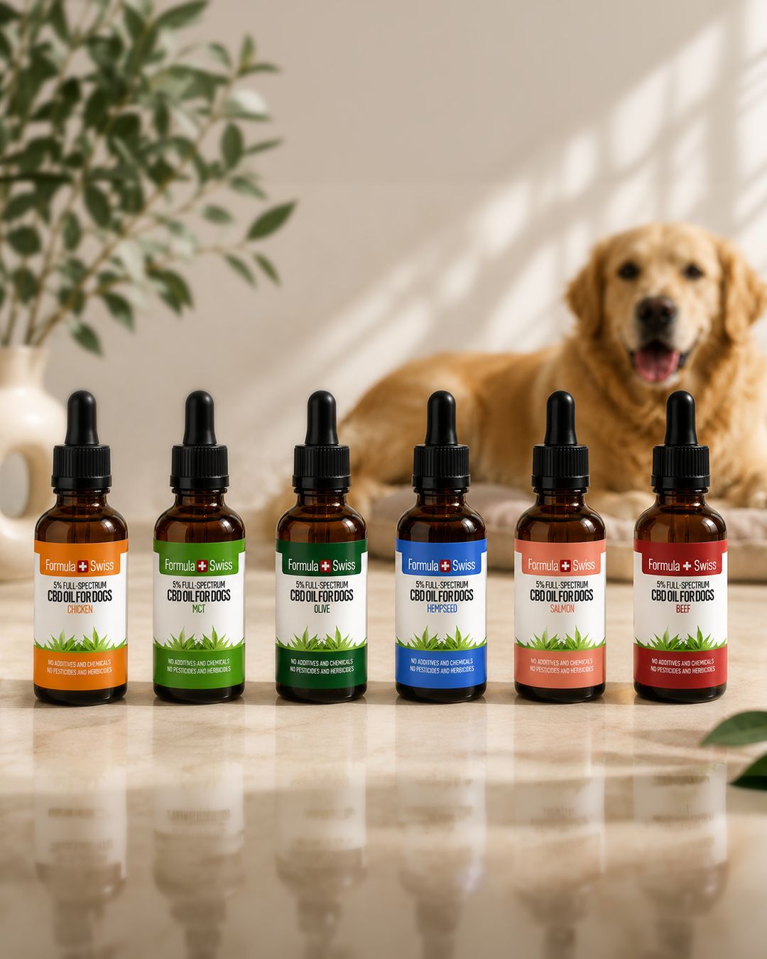 CBD olje for hunder