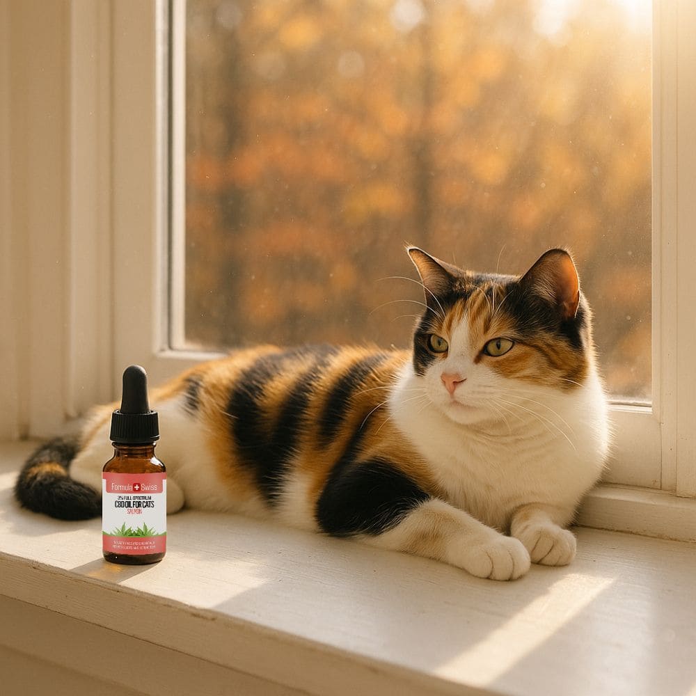 CBD olje for katter laks