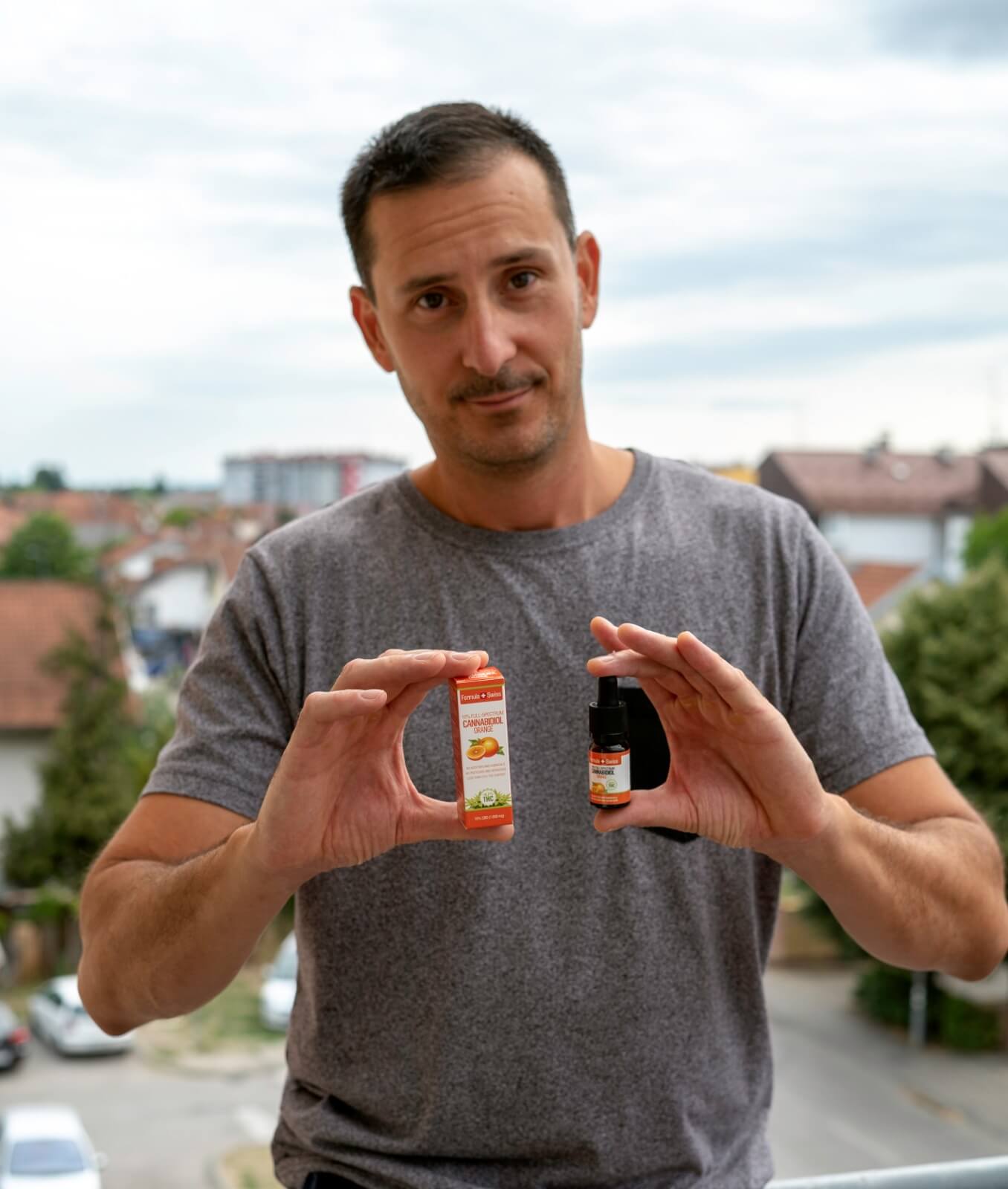 Formula Swiss organic CBD-olje i appelsinolje